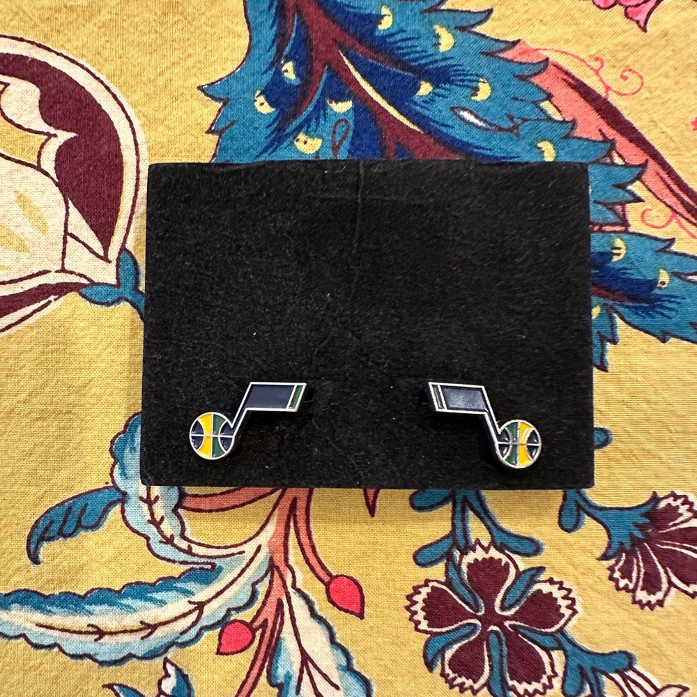 Utah Jazz Cuff links Zion bank